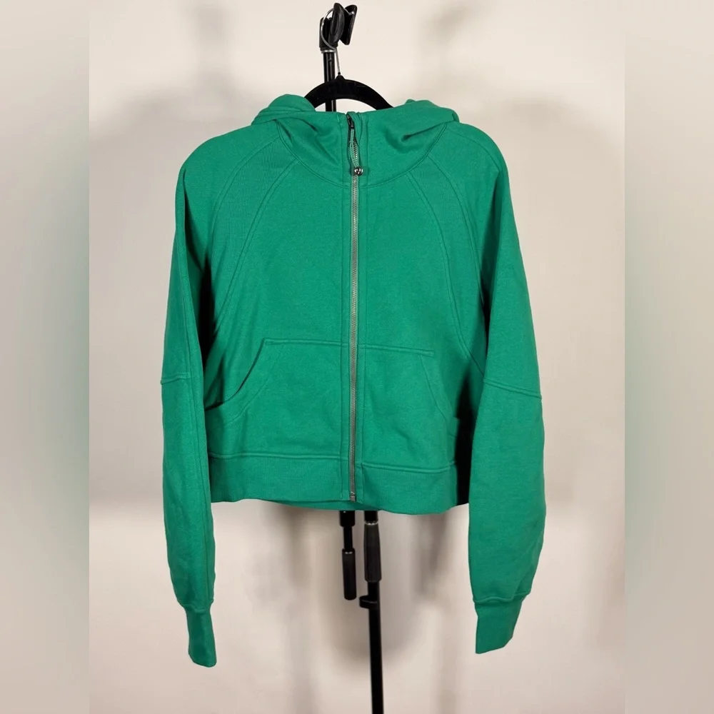 NWOT Lululemon Scuba Oversized Full-Zip Hoodie Cascadia Green - Picture 4 of 7